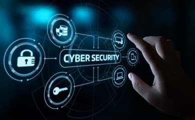 Cybersecurity training illustration