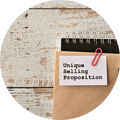 Unique Selling Preposition(USP):
